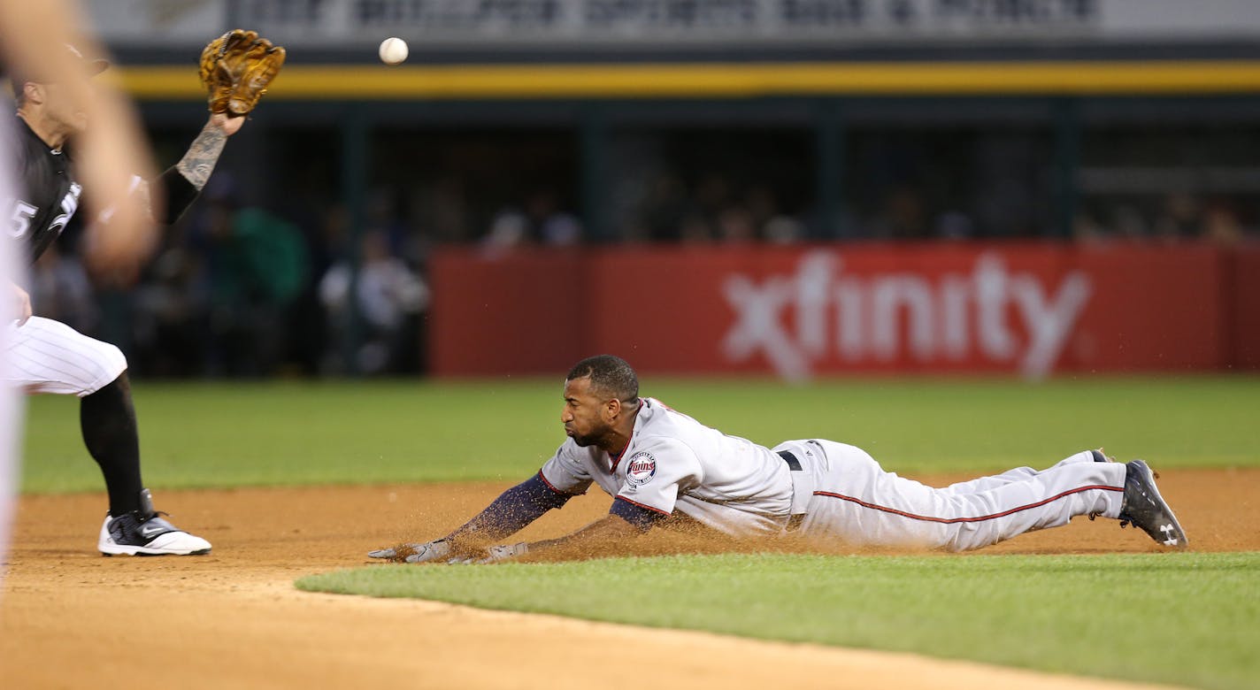 The Twins have seen what infielder Eduardo Nunez has done to earn playing time, then earn a promotion to the leadoff spot. They see his professional at-bats, his speed, and his helmet flying off his head when he turns for home.