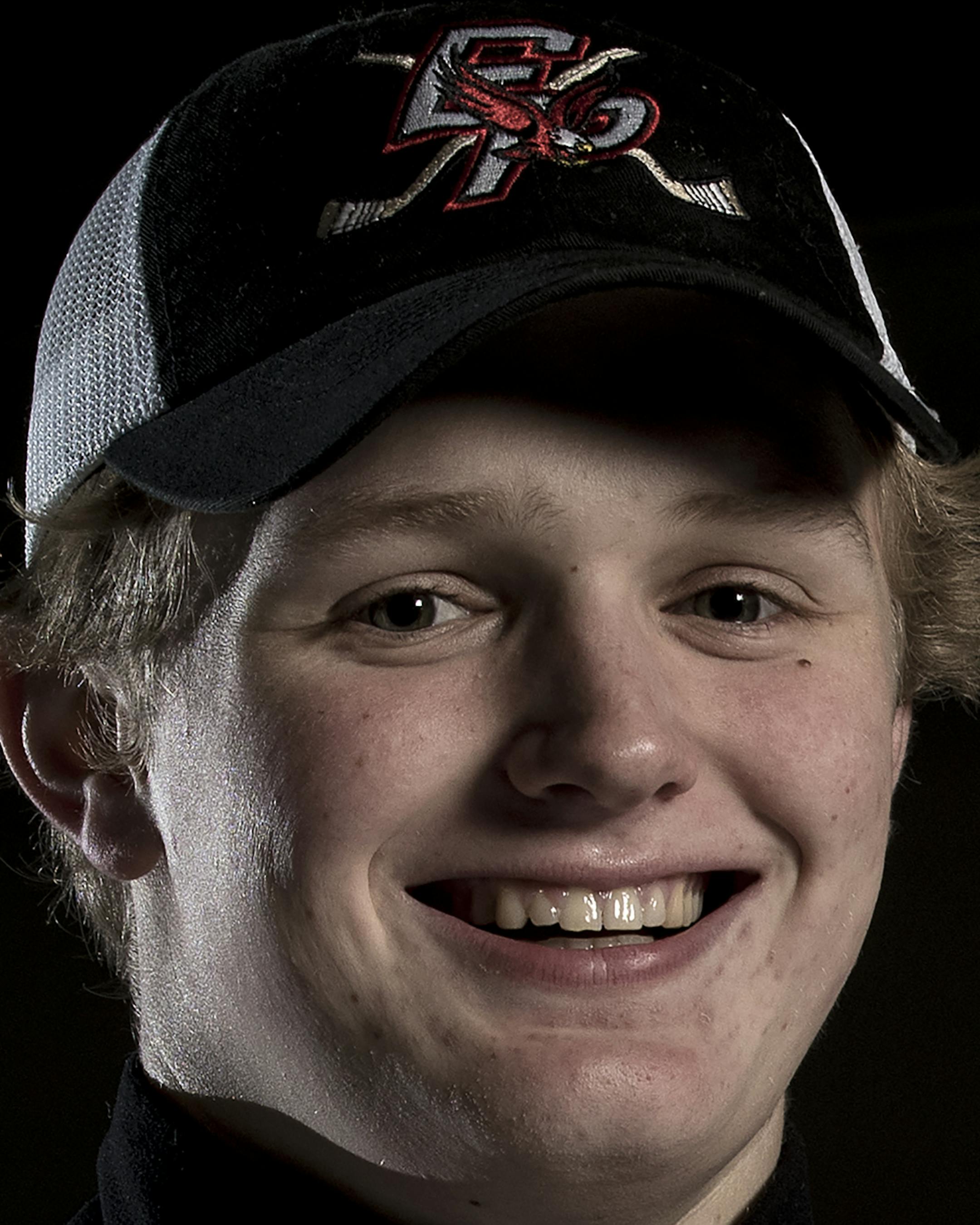 Casey Mittelstadt (Metro Player of the Year), Eden Prairie ] CARLOS GONZALEZ ï cgonzalez@startribune.com - February 20, 2017, Eden Prairie, MN, High / Prep School Boys Hockey, Boys hockey All-Metro players