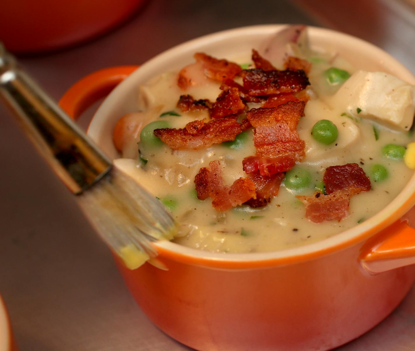 Turkey pot pie. Minneapolis, MN on October 31, 2013. ] JOELKOYAMA&#x201a;&#xc4;&#xa2;joel koyama@startribune