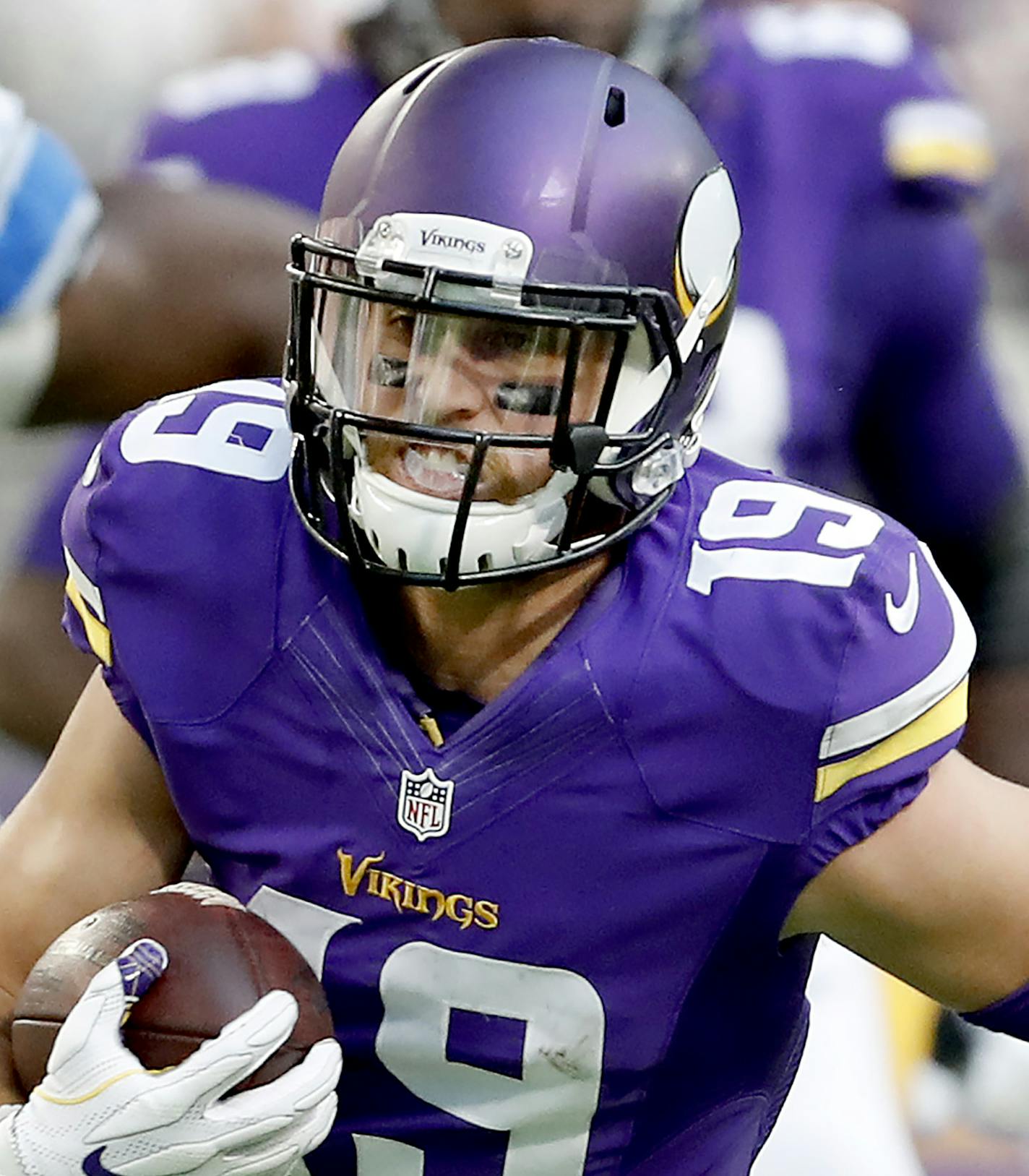 Minnesota Vikings Adam Thielen (19). ] CARLOS GONZALEZ cgonzalez@startribune.com - November 6, 2016, Minneapolis, MN, US Bank Stadium, NFL, Minnesota Vikings vs. Detroit Lions