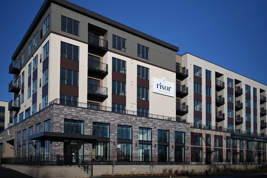 The Risor Residences in St. Louis Park. Developer Roers is more than doubling the number of apartment projects it plans to build in 2024.