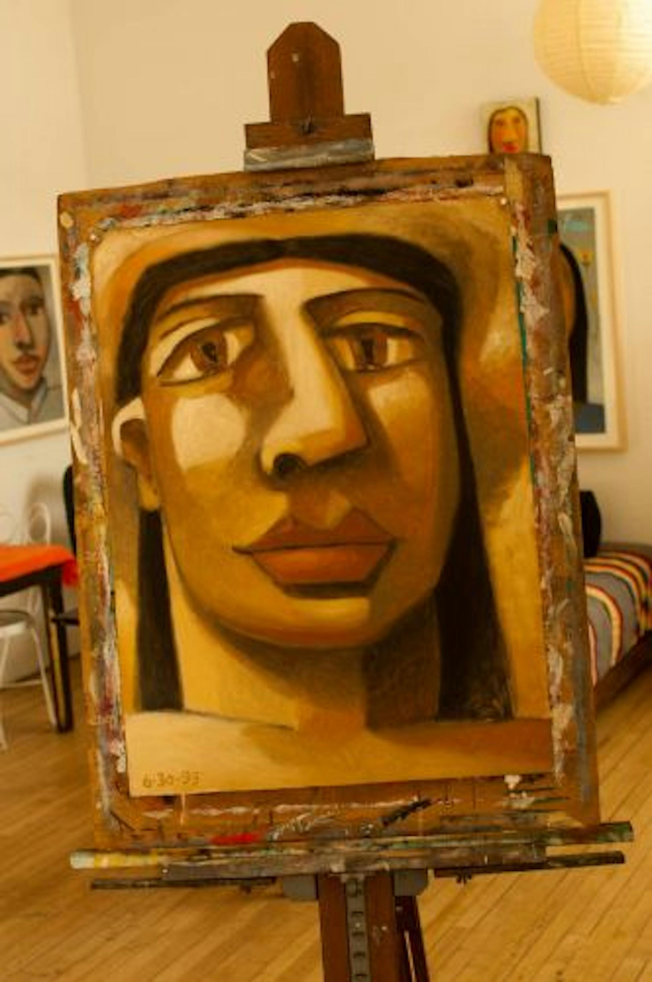 Painting by Charles Thysell