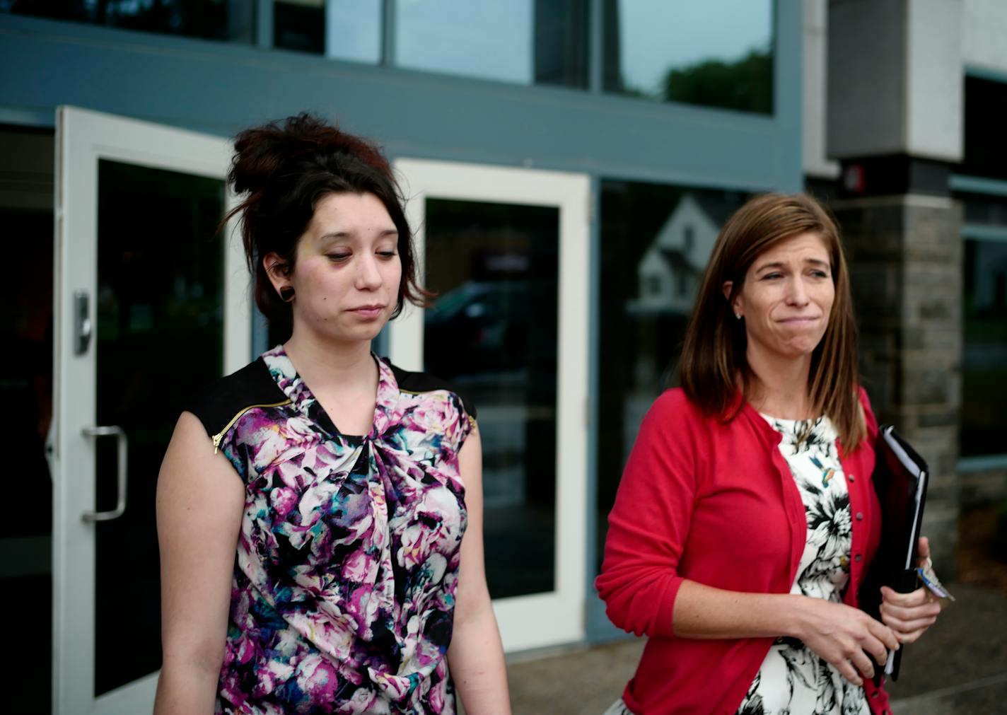 Meagan Ferrell thought her 17-year-old daughter Katelin Ferrell would receive professional mental health treatment when Katelin was admitted to a facility in Anoka County. A month later, she was taken to a hospital with a long list of injuries, including a fractured orbital bone beneath her eye socket, that she says resulted from a beating at the hands of the facility's staff. Katelin heads home after a judge decided she could receive home-based mental health services.]Richard Tsong-taatarii@sta