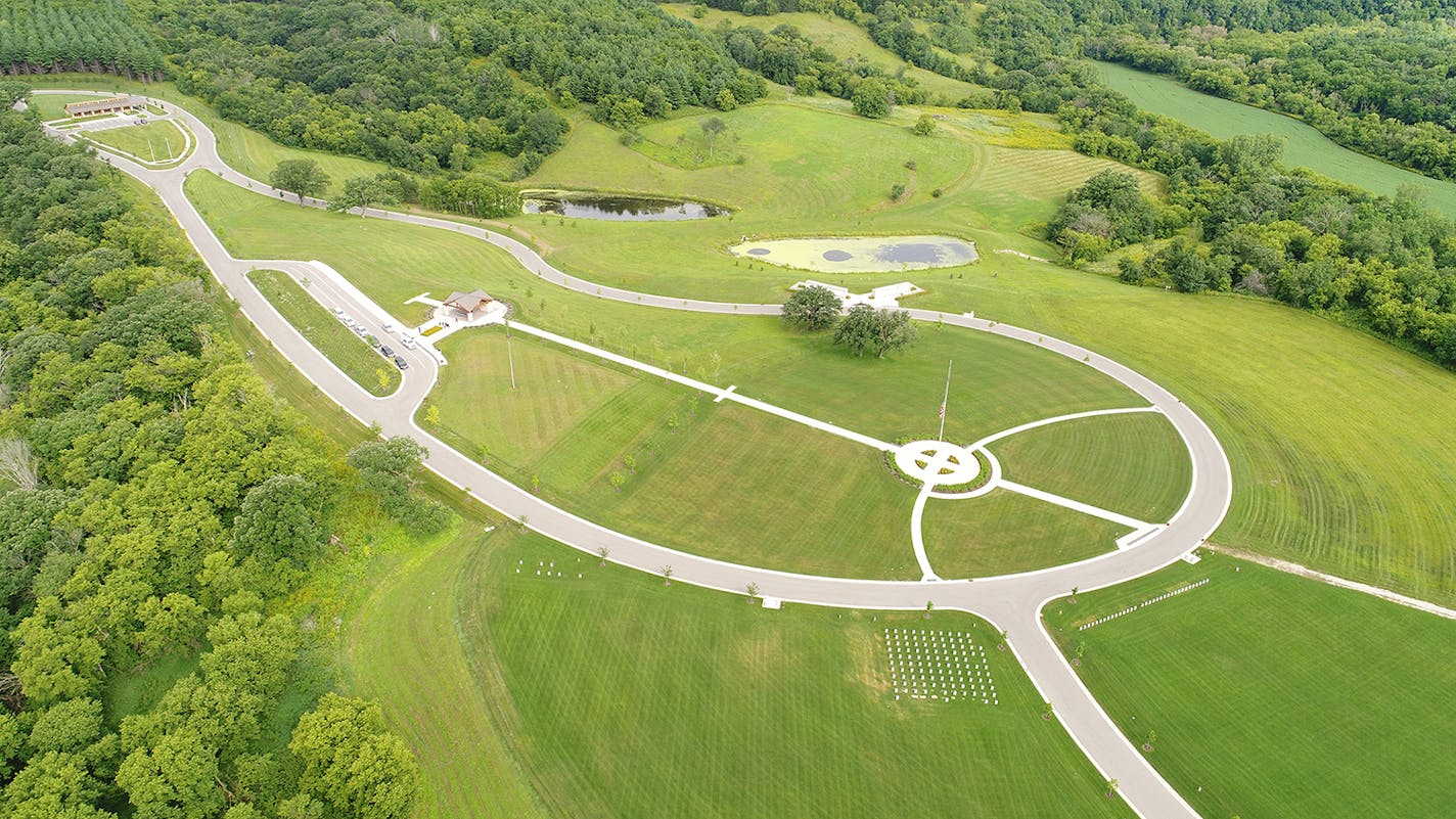 Woods surrounding the State Veterans Cemetery in Preston are a known hot spot for CWD-positive deer but the DNR has been unable to gain access to those woods or to adjacent county land for critical removal of the animals via USDA federal sharpshooters.