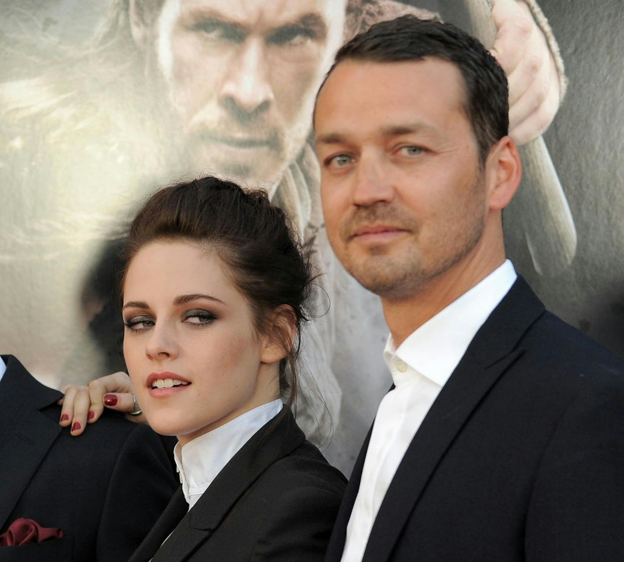 FILE - This May 29, 2012 file photo shows actress Kristen Stewart and director Rupert Sanders attending the "Snow White and the Huntsman" screening in Los Angeles. Stewart and director Rupert Sanders are apologizing publicly to their loved ones following reports of infidelity. The 22-year-old actress and the 41-year-old filmmaker issued separate apologies to People magazine Wednesday, July 25, saying they regret the hurt they have caused. Stewart has been in a relationship for several years with