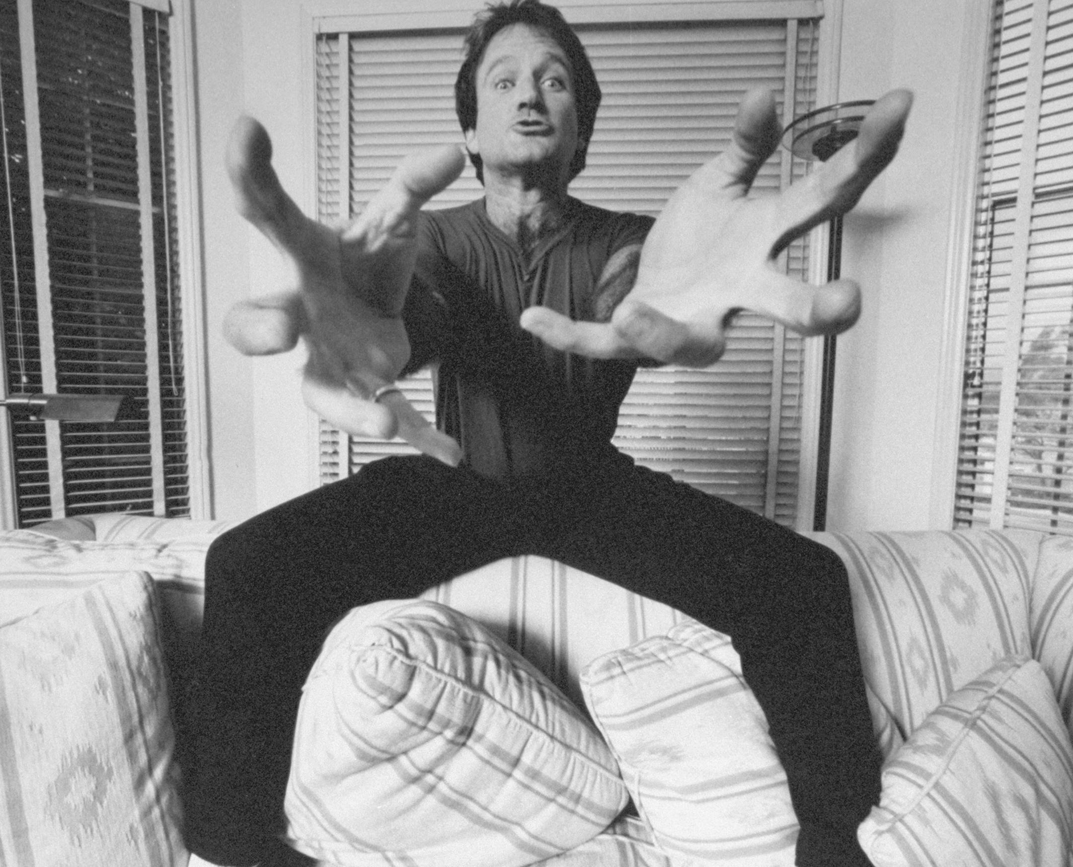 Robin Williams in "Robin Williams: Come Inside My Mind."