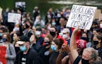 A protest in Cleveland on Sept. 29. Voters in communities across the country, including Columbus, Pittsburgh, Portland, San Jose and Seattle, approved