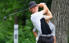 Tyler Gandrud of Anoka won the Bunker Hills Invitational with a 5-under-par 67.