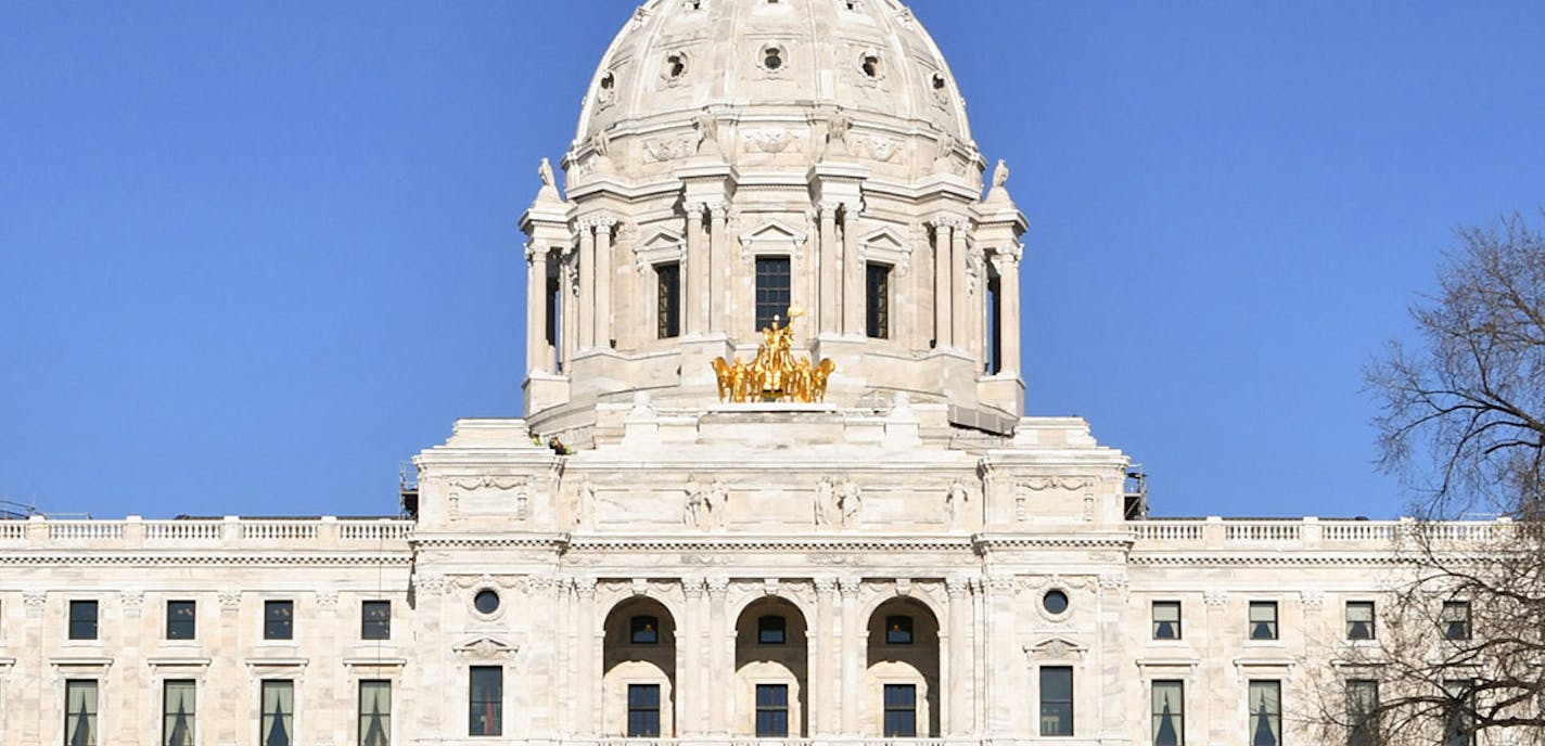 The Minnesota State Capitol is in its final phases of renovation and will be ready for the start of the Legislative session January 3, 2017 ] GLEN STUBBE * gstubbe@startribune.com Monday, November 21, 2016 ORG XMIT: MIN1611211546390177