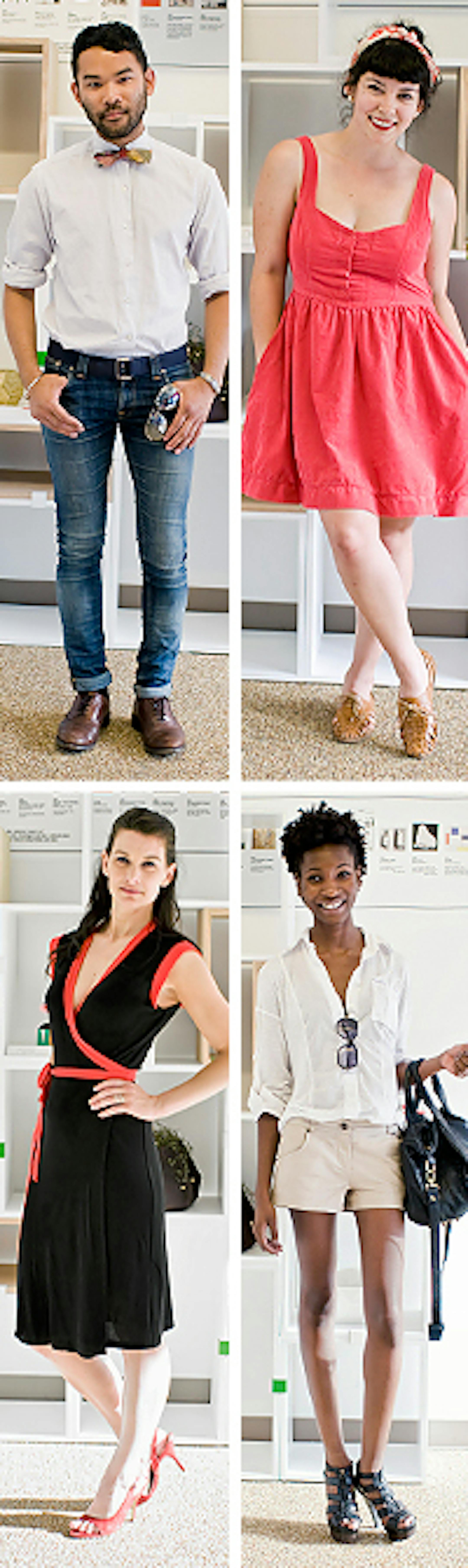 Clockwise from top - Elijah Chhum, Zoe Lillian, Olivia Uchegbu, Megan Wannarka
