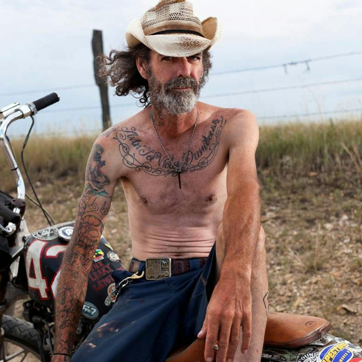 "George the Painter, Sturgis Motorcycle Rally" by Lacey Criswell and Amanda Hankerson