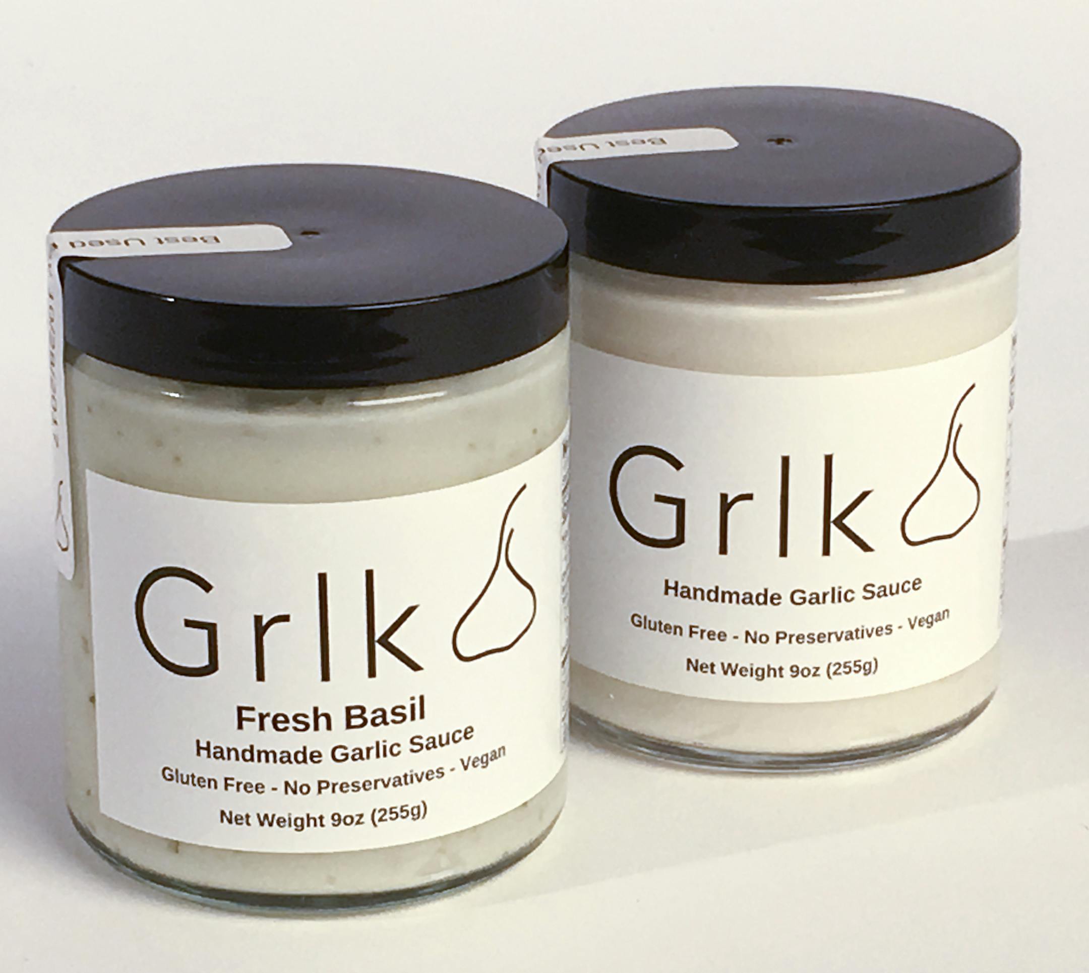 Garlic sauces from Grlk.