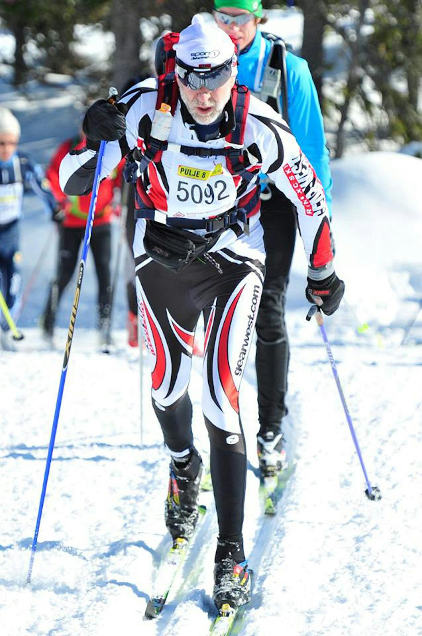 Jim Agre competed at the Norwegian Birkebeiner in Lillehammer in 2011.