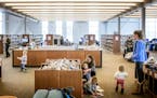 The new Hennepin County library in Brooklyn Park. ] GLEN STUBBE * gstubbe@startribune.com Friday, January 13, 2017 The new Hennepin County library in 