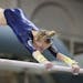 Champlin Park freshman Chaney Neu competes in the uneven parallel bars at the Girls' Gymnastics State Meet on Saturday, Feb. 24, 2018 at Maturi Pavill