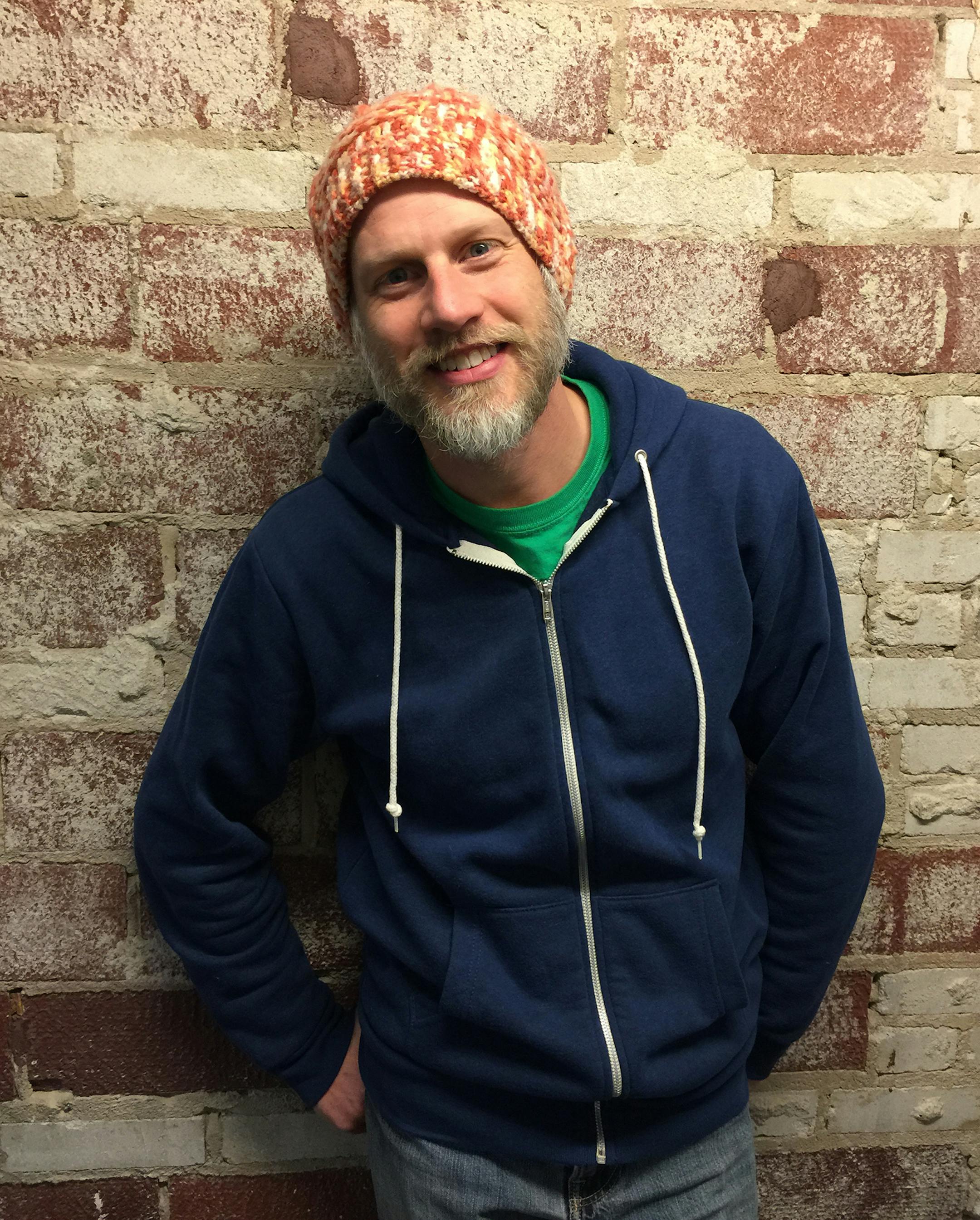 Brad Bone is making the transition from a zany role in “Young Frankenstein” to a more serious one in “A Christmas Carol.” At least the beard works for both parts.