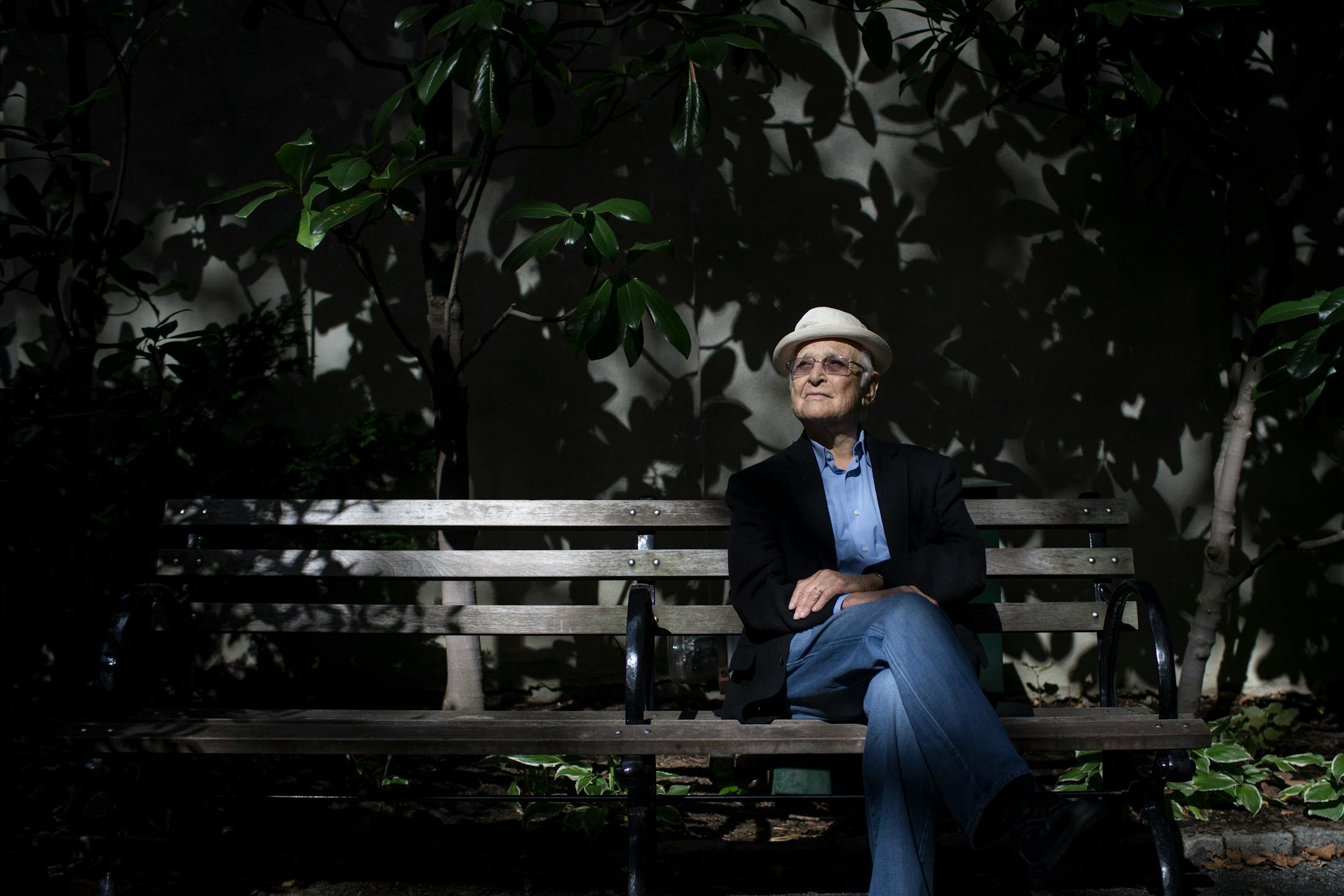 BC-OPINION-LEAR-NORMAN-100-ART-NYTSF — Norman Lear, a father of six, is an Emmy-winning television producer and a co-founder of the advocacy organization People for the American Way. (Andrew Renneisen/The New York Times) — ONLY FOR USE WITH ARTICLE SLUGGED — BC-OPINION-LEAR-NORMAN-100-ART-NYTSF — OTHER USE PROHIBITED.