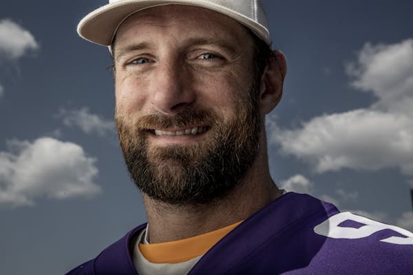 Defensive end Brian Robison spent 11 seasons with the Vikings.