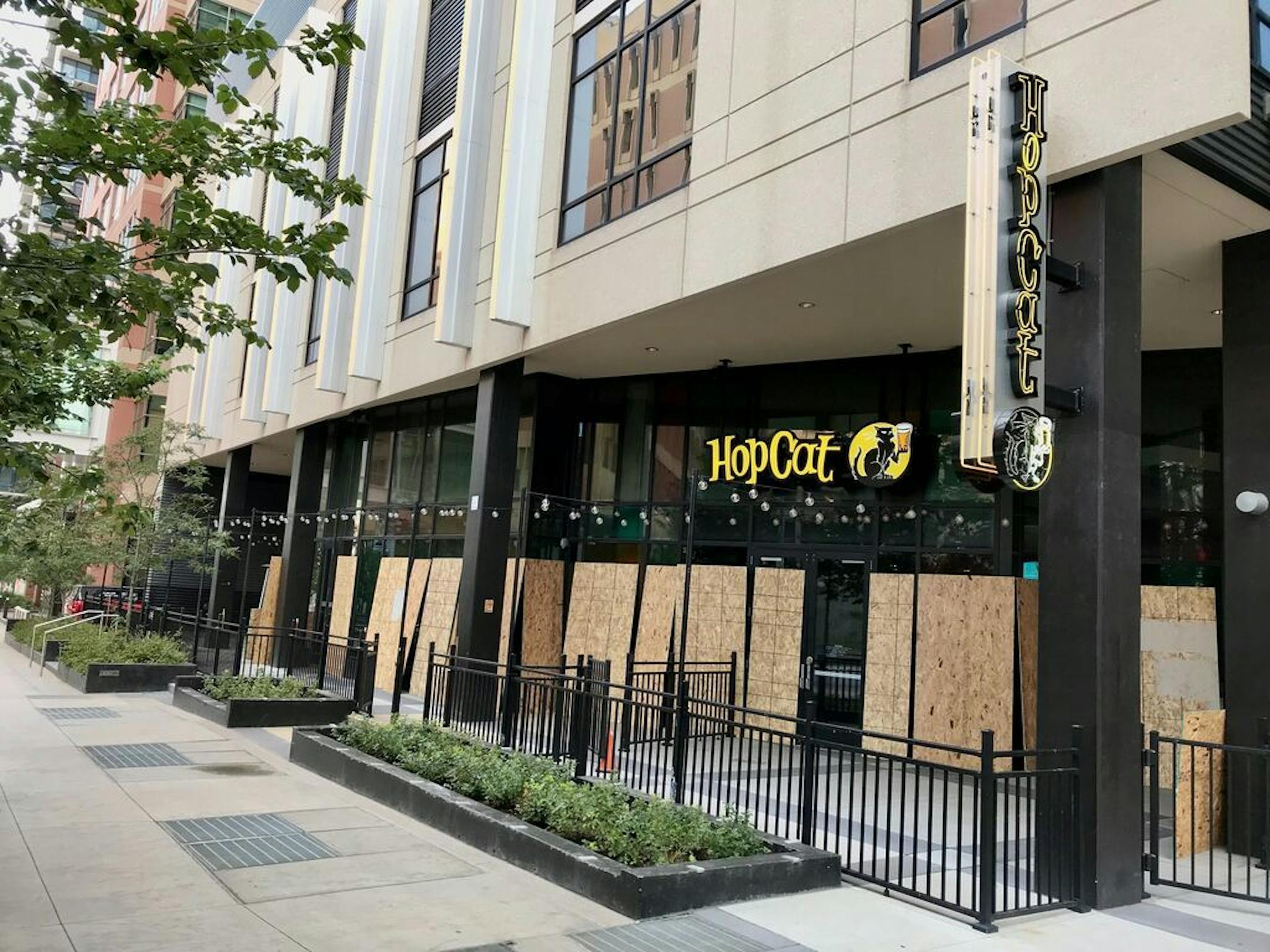 HopCat on Nicollet Mall in downtown Minneapolis has closed.