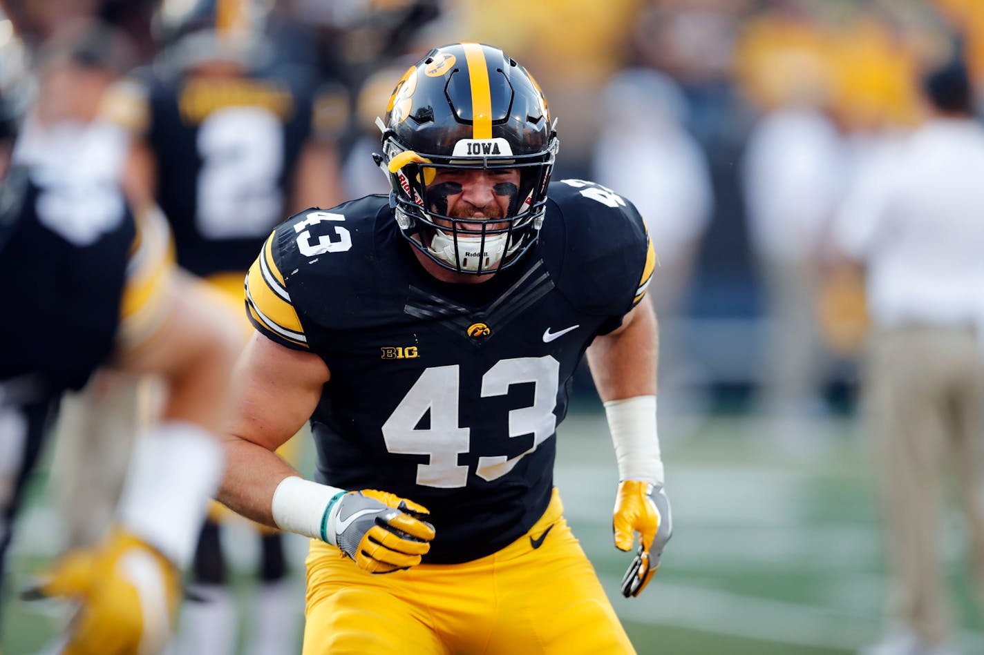 Iowa linebacker Josey Jewell