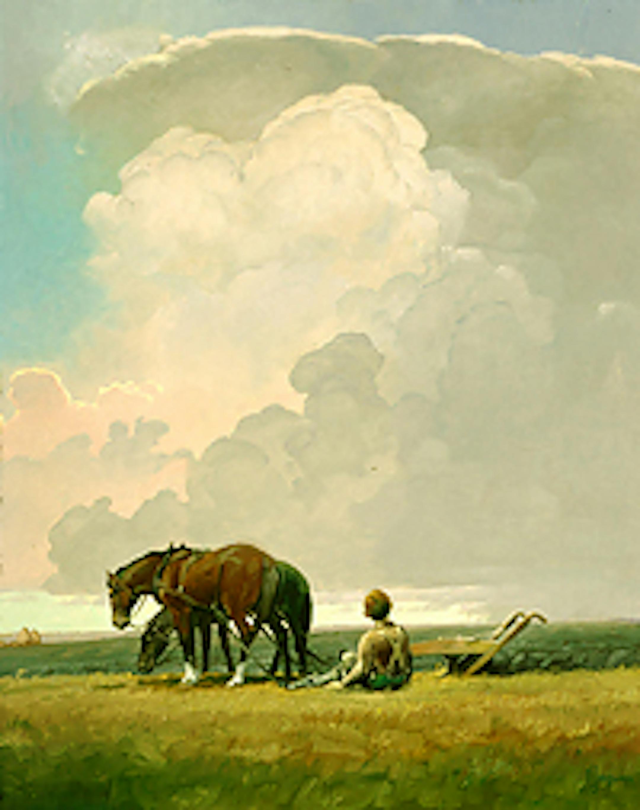 "The Cloud" by Francis Lee Jacques at the Bell Museum