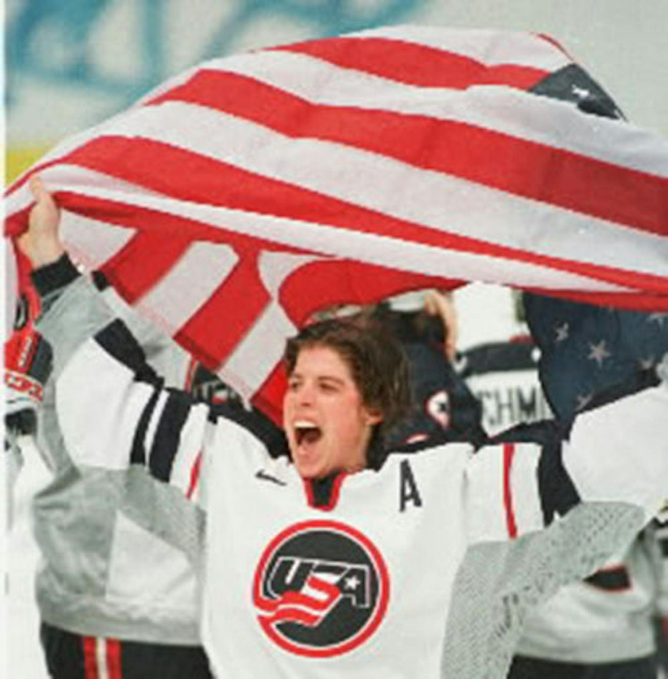 Karyn Bye celebrated the USA's gold medal win over Canada in women's hockey in 1998. Now Karyn Bye Dietz, she will be inducted into the U.S. Hockey Hall of Fame in December. Date Input: September 14, 2006 Byline: BRIAN PETERSON