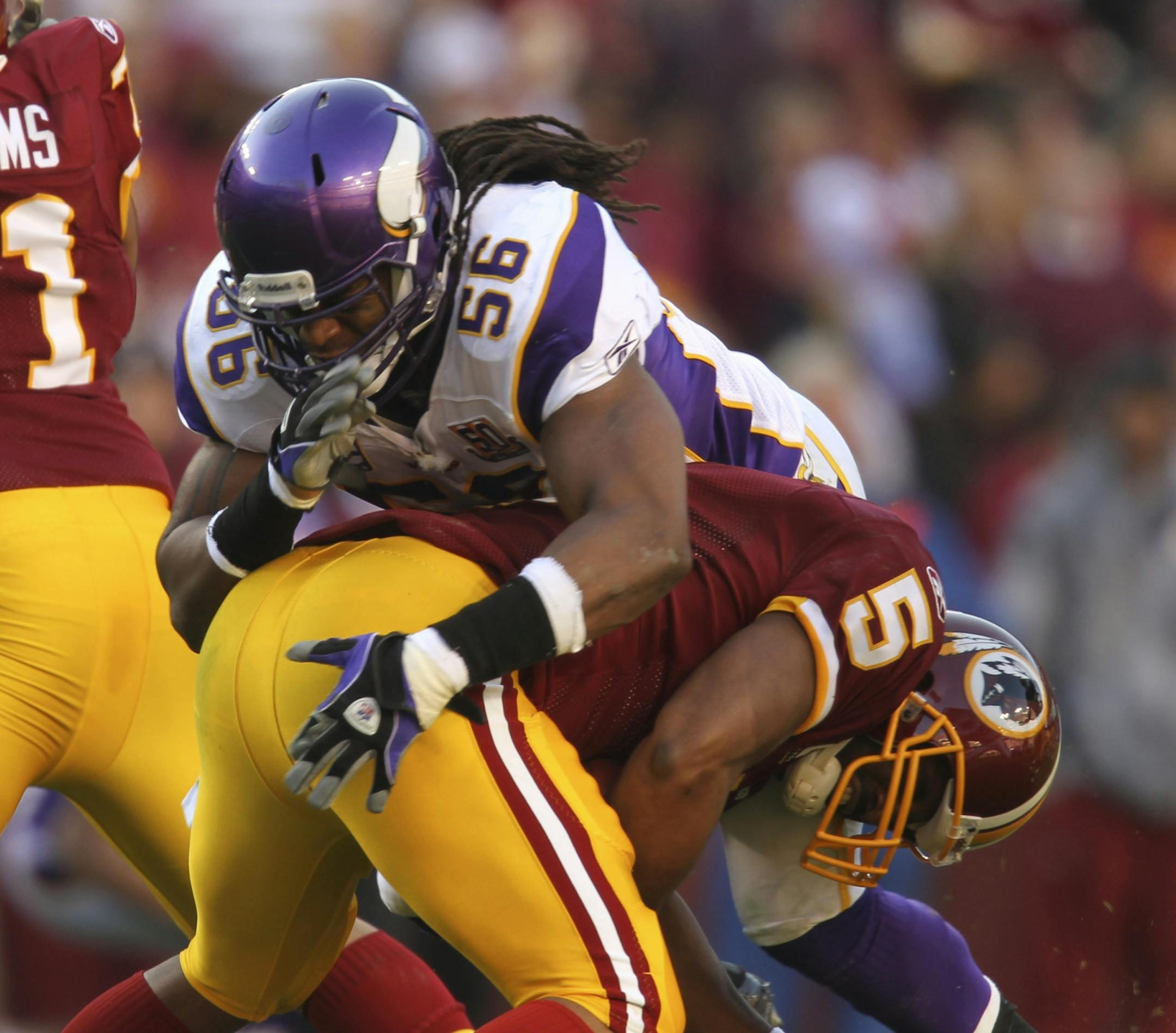 Henderson takes down Donovan McNabb