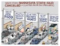 Sack cartoon: The Great Minnesota drive-thru