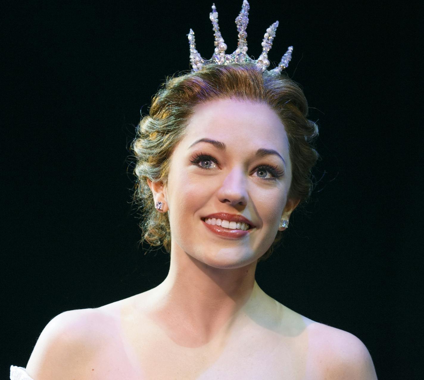 Laura Osnes as Cinderella in "Cinderella."