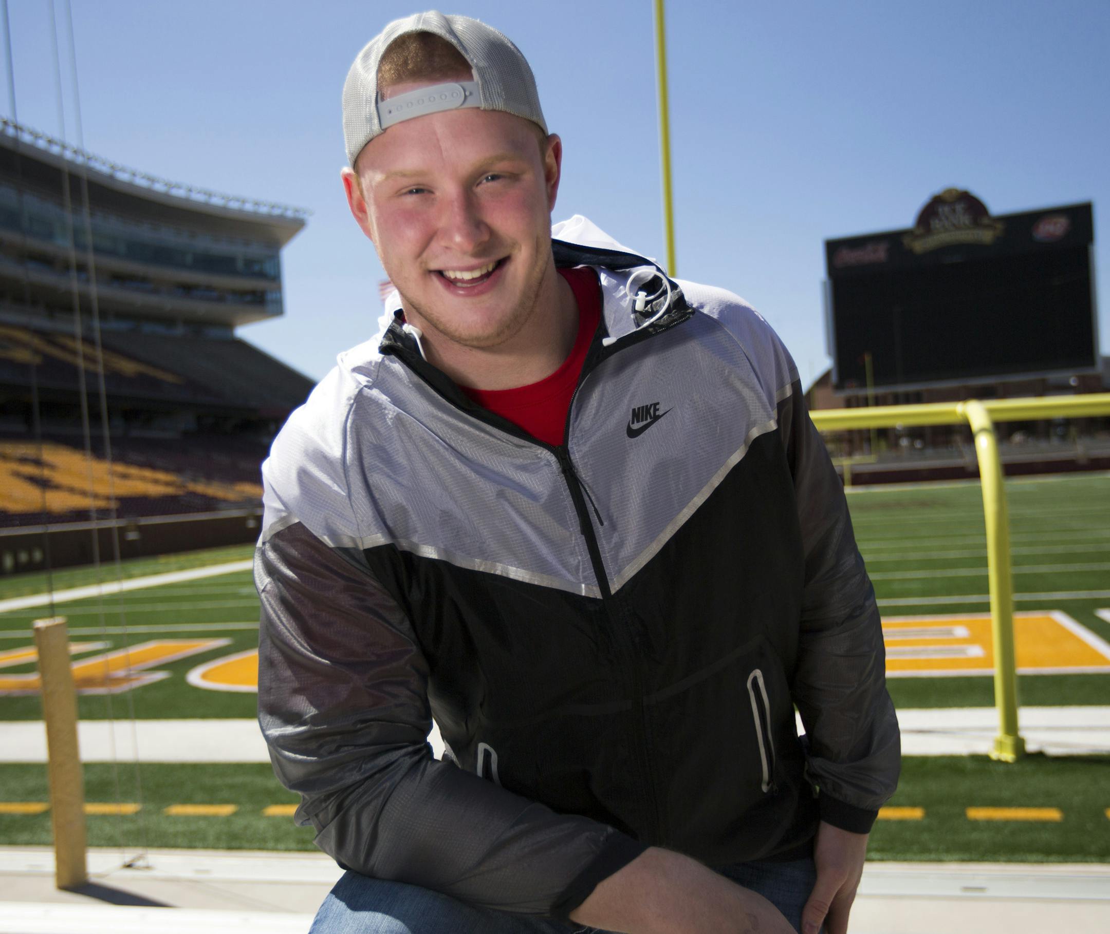 Tight end Maxx Williams is the first Gopher to leave school early for the NFL since running back Laurence Maroney was picked 21st overall in 2006. ] Minneapolis, MN - 4/22/2015