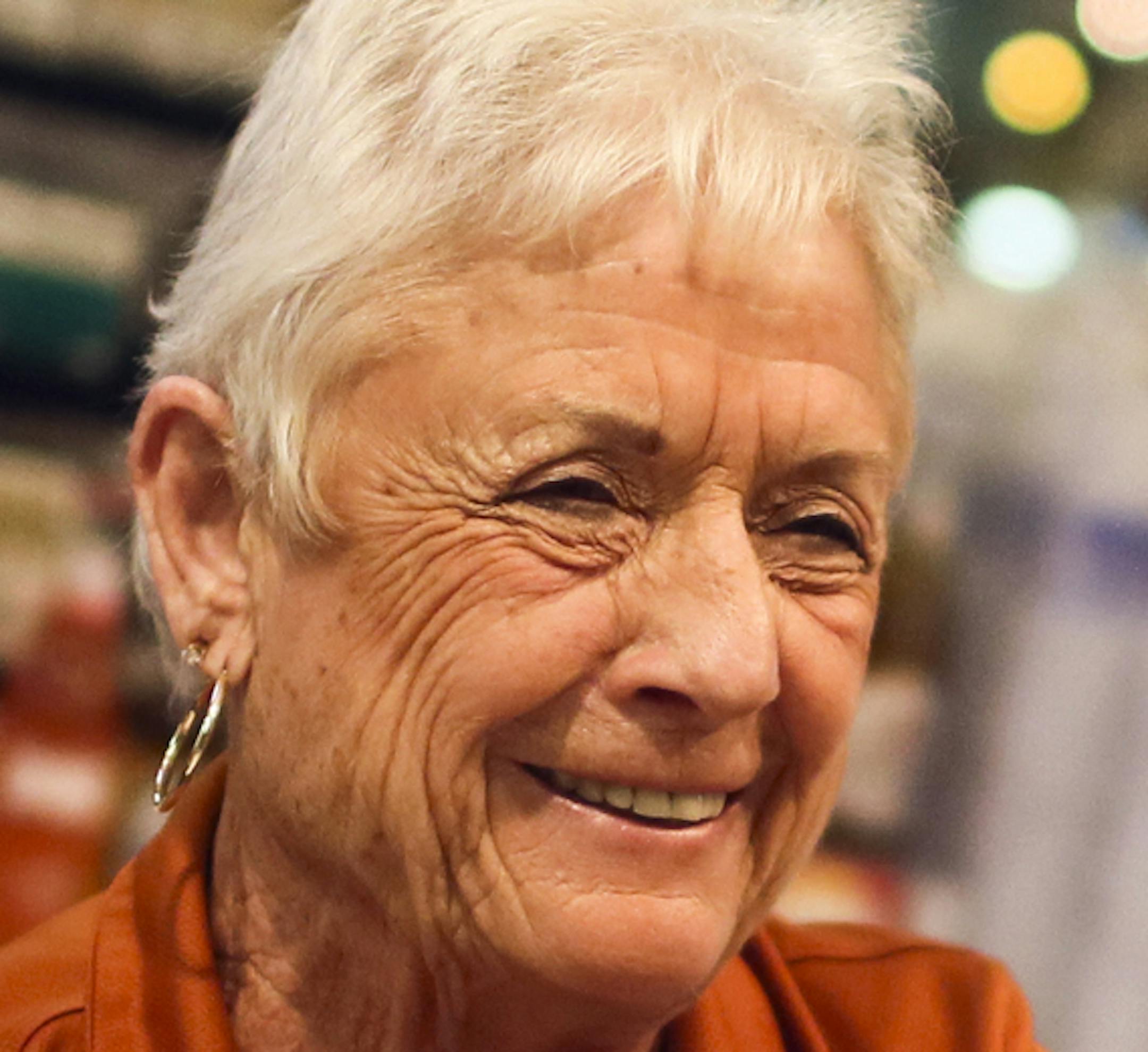 Lois Rademacher is a 70-year-old bartender and was seen on opening night at Canterbury Park Friday, May 16, 2014, in Shakopee, MN. It takes a lot of folks behind the scenes to keep a horse track running smoothly.](DAVIDJOLES/STARTRIBUNE) djoles@startribune Opening night at Canterbury Park Friday, May 16, 2014, in Shakopee, MN ORG XMIT: MIN1405170830370589