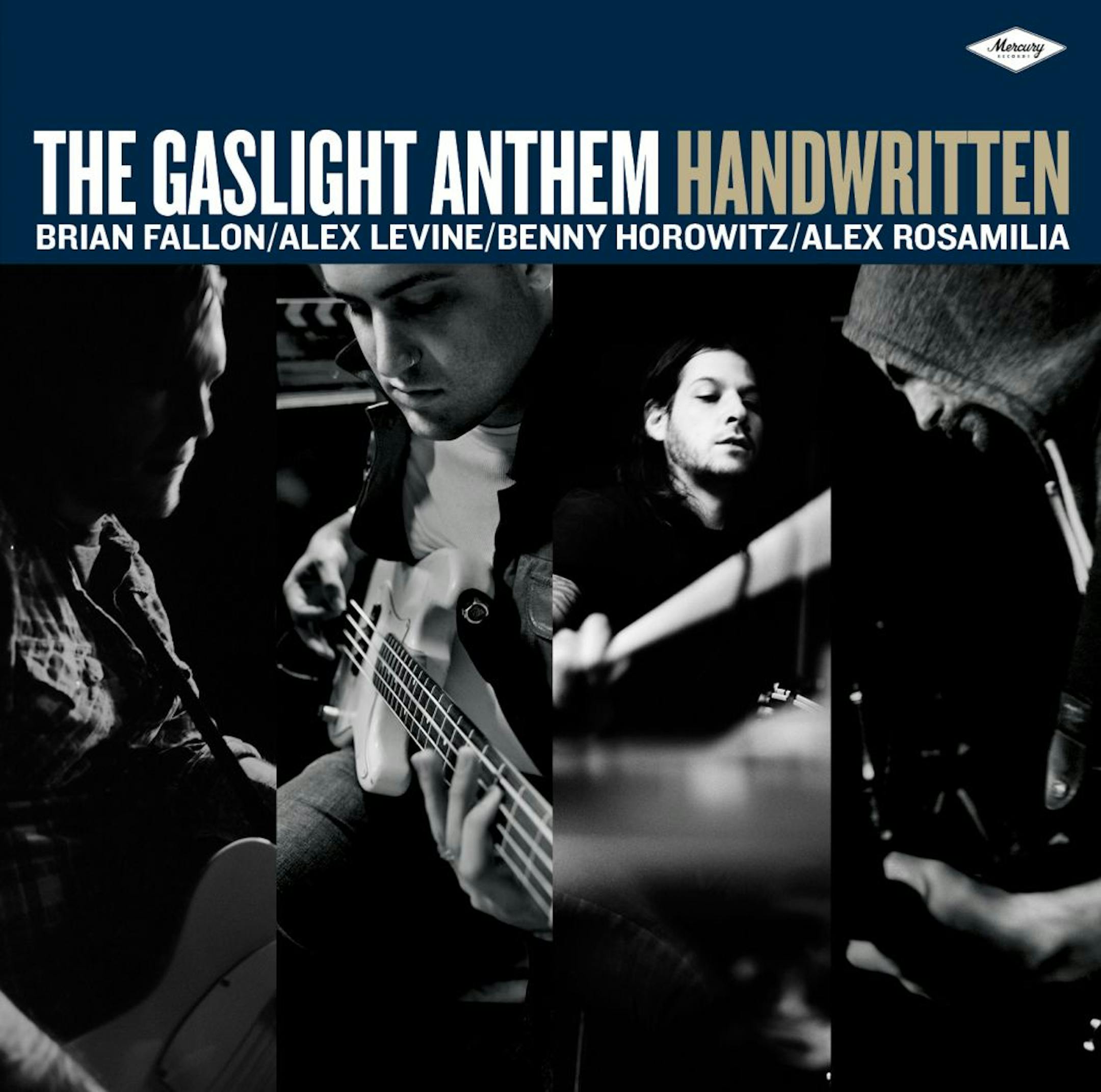 This CD cover image released by Mercury/Island Def Jam shows the latest release by The Gaslight Anthem, "Handwritten."