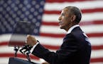 President Barack Obama speaks at MacDill Air Force Base in Tampa, Fla., Tuesday, Dec. 6, 2016, about the administration's approach to counterterrorism