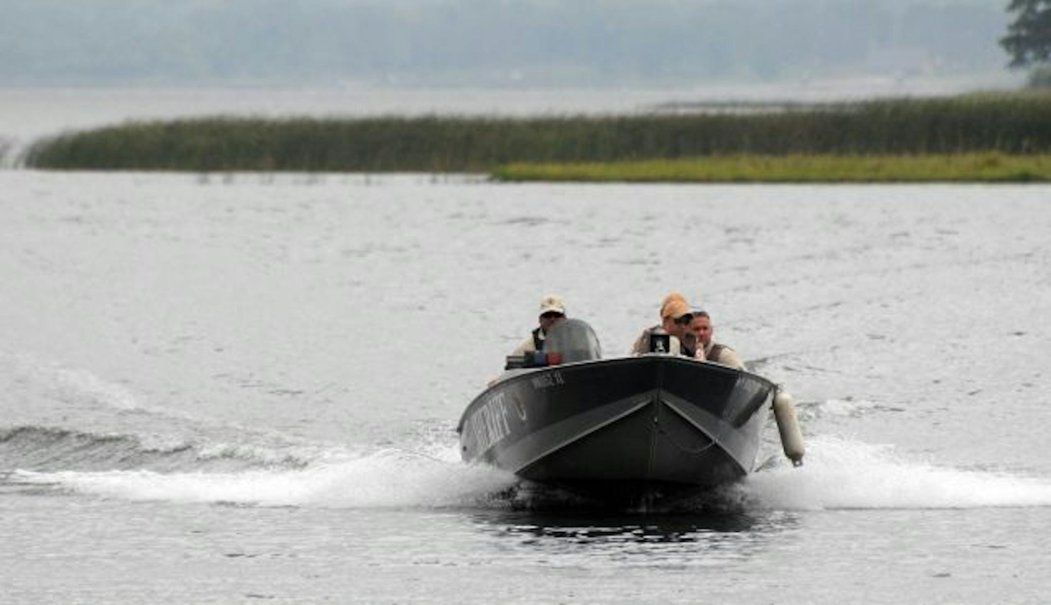 County deputies searched Thursday for Robert Waters, 64. His boat was found circling in a bay on Big Marine Lake in northern Washington County on Wednesday night with his hat floating nearby.