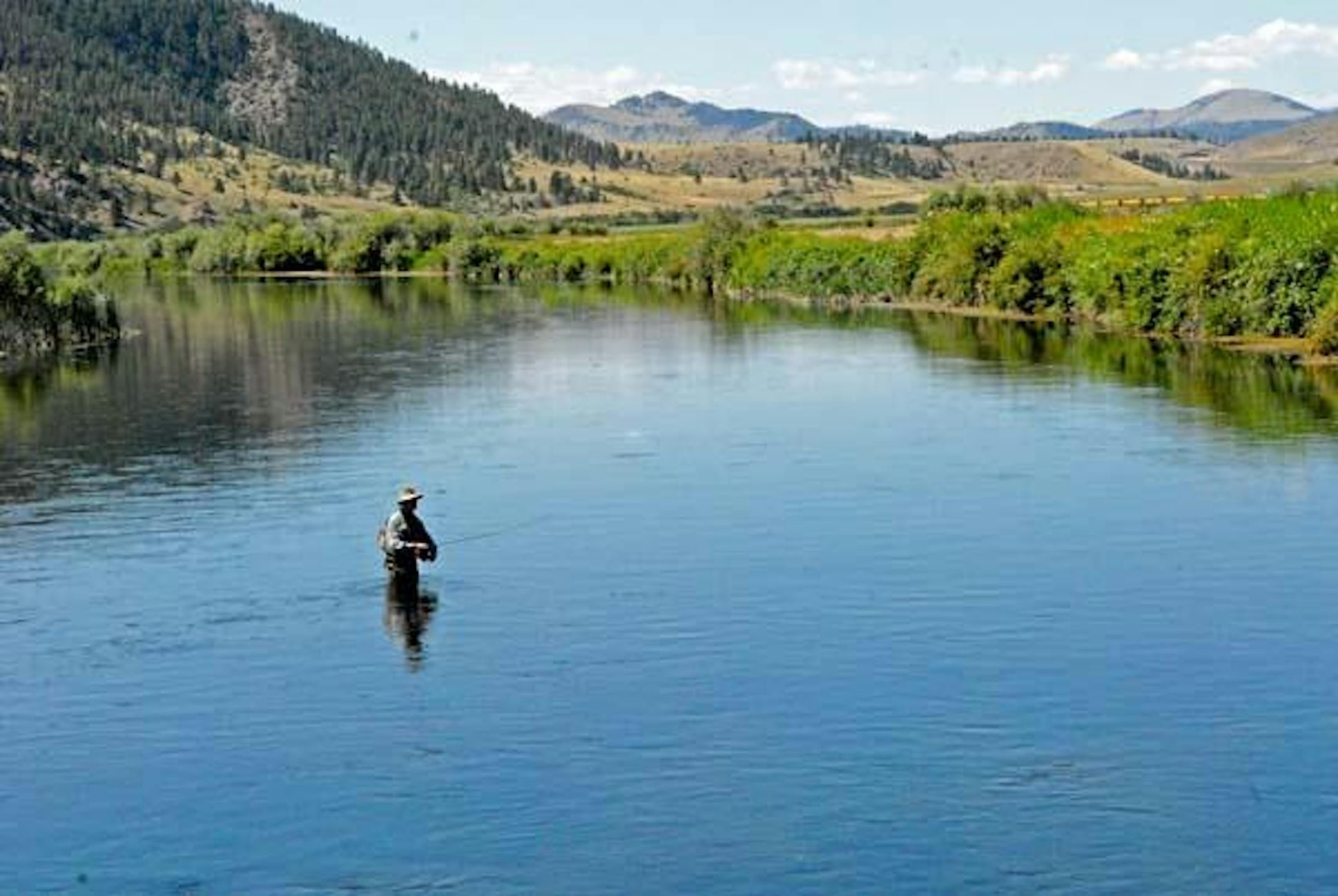 Scenes like this were common this week on Montana rivers.