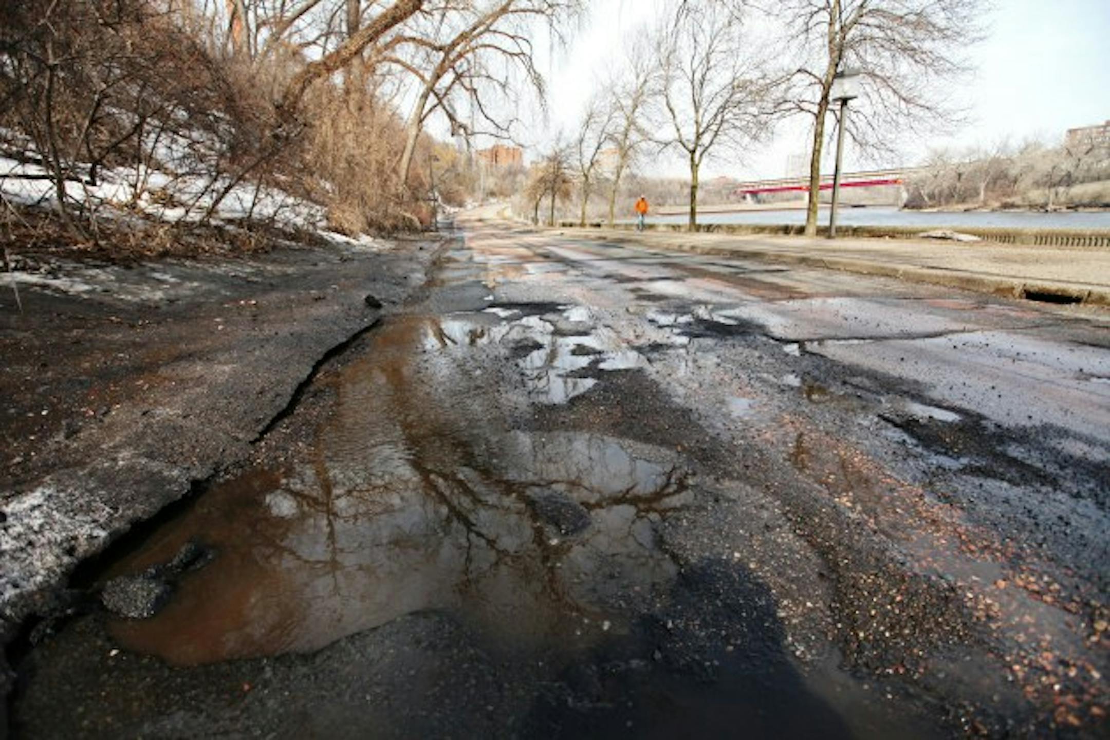 This section to be repaved/Staff photo by Mark Brunswick