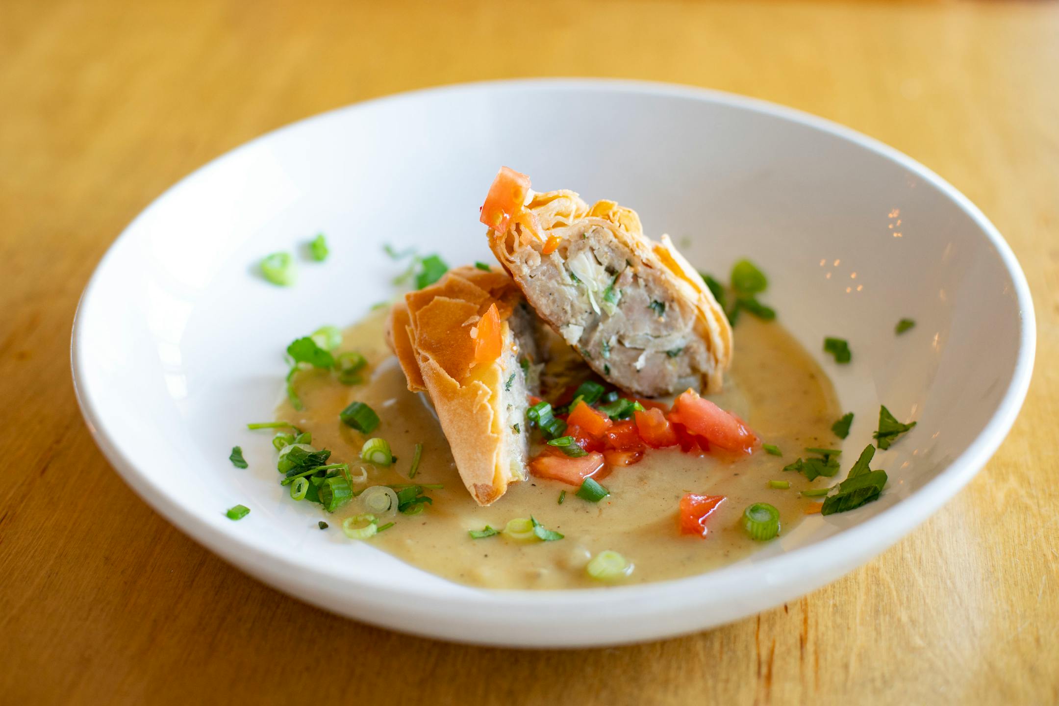 Crispy rabbit dumplings were a specialty at Ngon Bistro in St. Paul.
