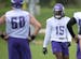 Vikings edge rusher Dallas Turner described rookie minicamp like this: “You ever seen one of those little kids in public and the mom has the backpac