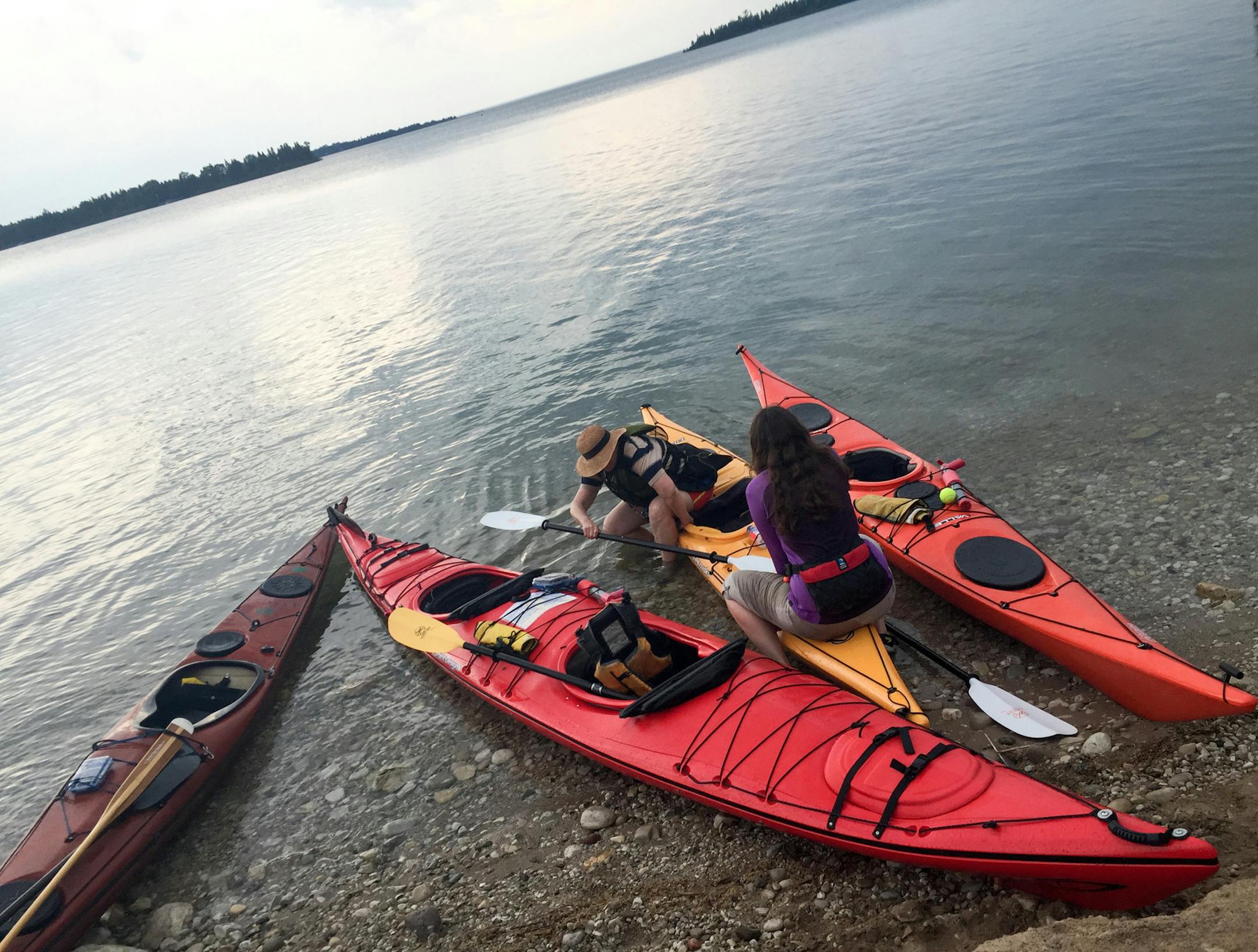 Paddling is part of the culture at Les Cheneaux Islands, on Michigan’s Upper Peninsula.