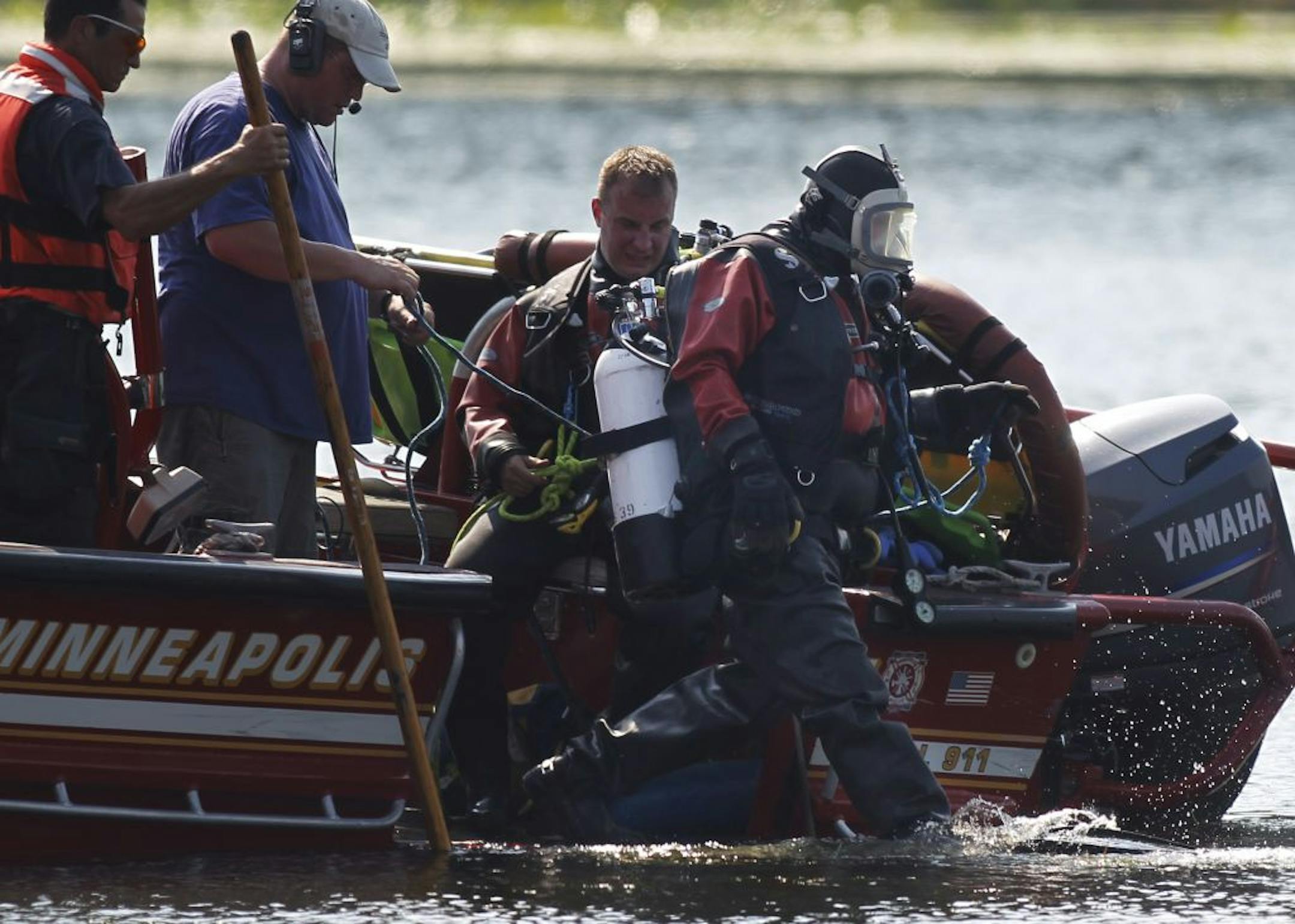 On July 19th on Wirth Lake in Theodore Wirth Park in Minneapolis, a teenager drowned. Divers searched and found his body.