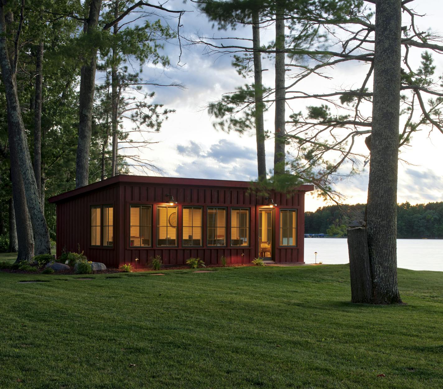 Credit: Scott Amundson Cozy cabin in Hayward on Round Lake.