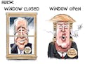 Sack cartoon: Presidential race
