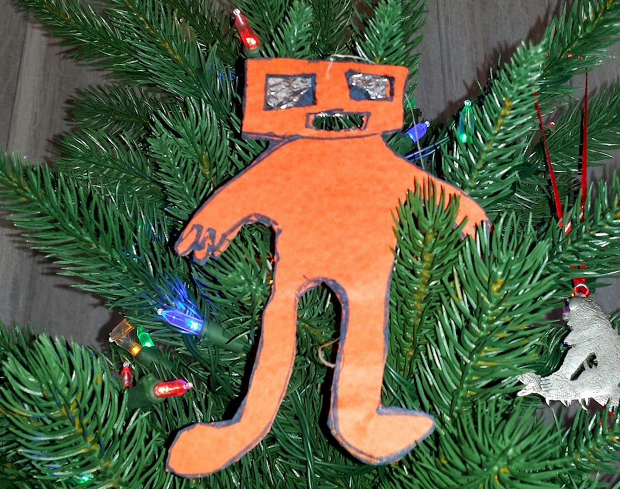 provided photo Nic Toth's decoration, the only one that survived last year's water-main break. 2014 holiday heirloom ornament