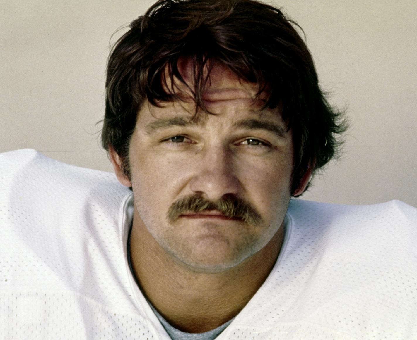 Miami Dolphins Hall of Fame center Jim Langer in 1977. (AP Photo/NFL Photos) ORG XMIT: NFLNY01