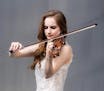 MN Orchestra's new assistant concertmaster, 22-year-old Felicity James. Photo courtesy of Minnesota Orchestra.