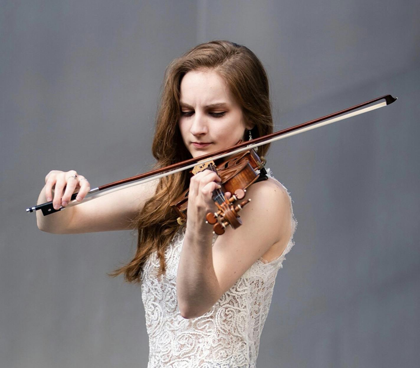 MN Orchestra's new assistant concertmaster, 22-year-old Felicity James. Photo courtesy of Minnesota Orchestra.