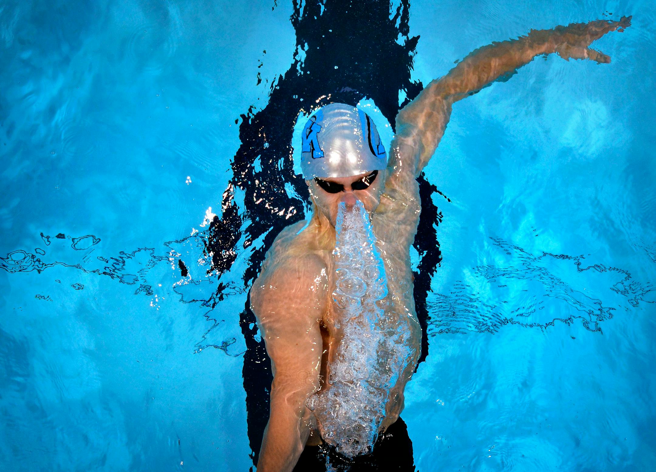 Minnesota swimmer David Plummer is juggling the dream of being and elite Olympic athlete and being a father and husband. Here, Plummer wa disappointed with missing a spot on the Olympic team after placing 3rd at the 2012 Olympic trials in Omaha. ] brian.peterson@startribune.com Omaha, NE - 06/13/2016
