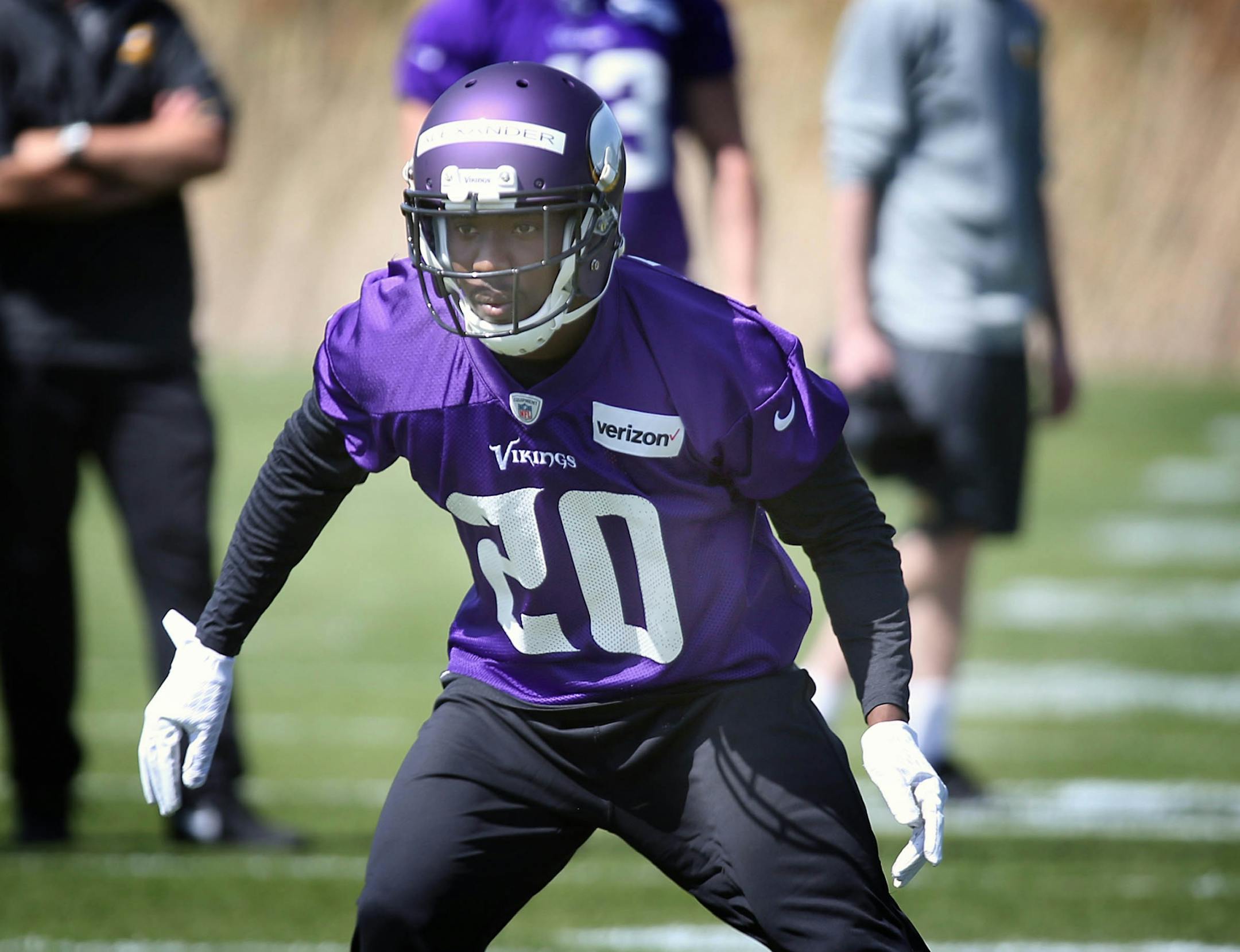 Vikings' corner back Mackensie Alexander