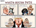 Sack cartoon: White House pets