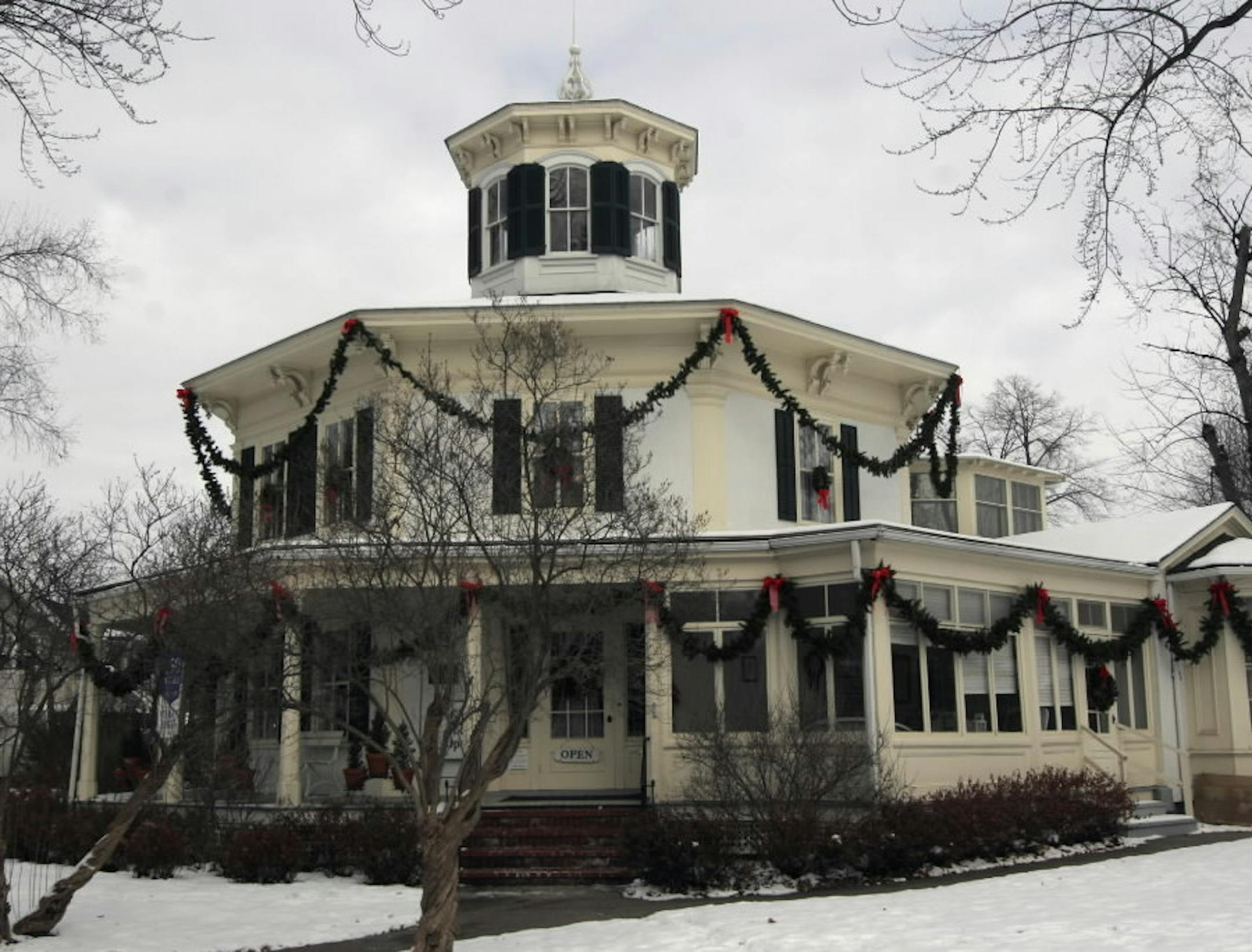 The Octagon House in Hudson, Wis., is one of the inns on the Inns of the Valley Chocolate March.
